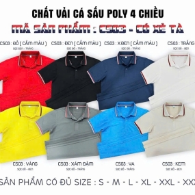 POLO CÁ SẤU XẺ TÀ (GỌI HÀNG)