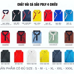 POLO CÁ SẤU 4 CHIỀU (GỌI HÀNG)