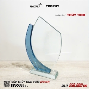 Kỷ Niệm Chương thuỷ tinh (Bầu)