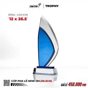 Kỷ Niệm Chương pha lê iWin HDW-124